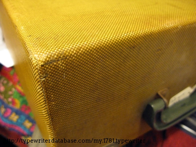 Honey fabric coloured case