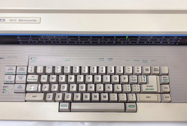 Xerox "6010 Memorywriter" from the front...