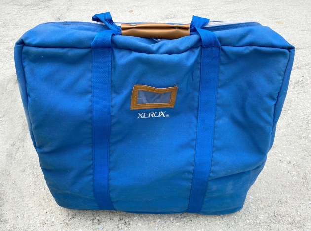 Xerox "6010 Memorywriter" transporter bag/case from the front...