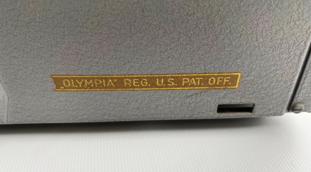Olympia "SM4" from the back...(detail 2)