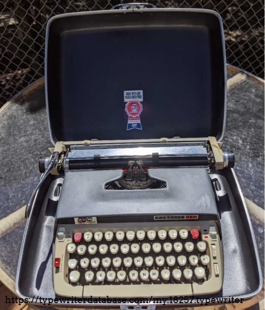 Typewriter in Case View