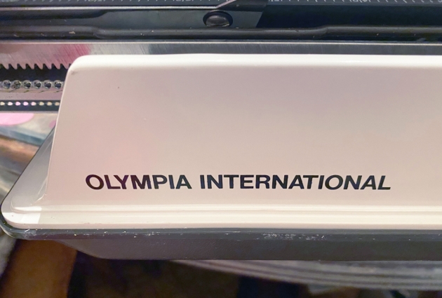Olympia "Olympiette" from the maker logo on the back...