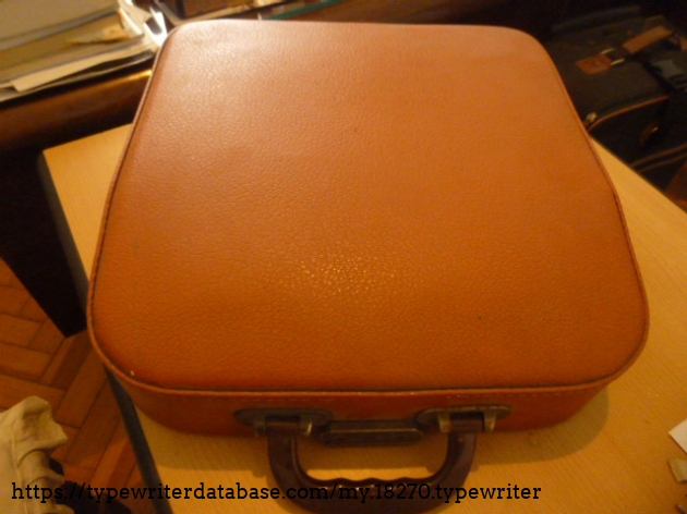 faux leather case, unblemished condition.