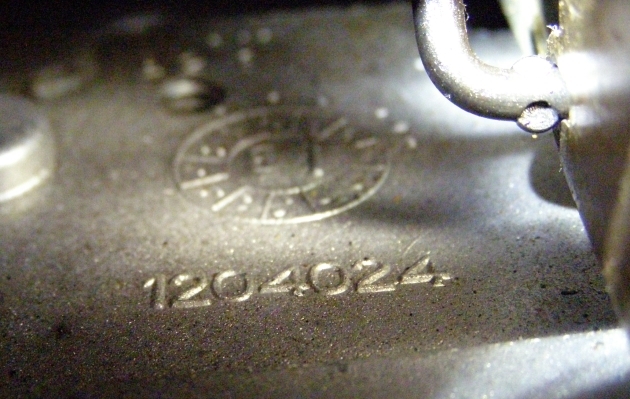 Another part number which caused me confusion.  The serial number is elusive if you don't know where to look.