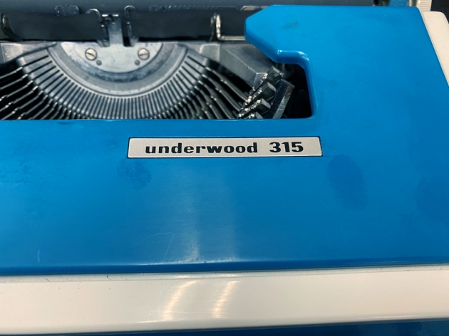 Underwood "315" from the logo on the top...