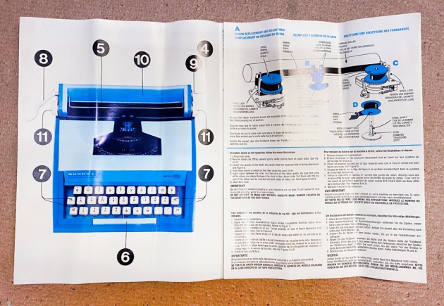 Buddy-L "Easy Writer 200" from the manual (inside)...