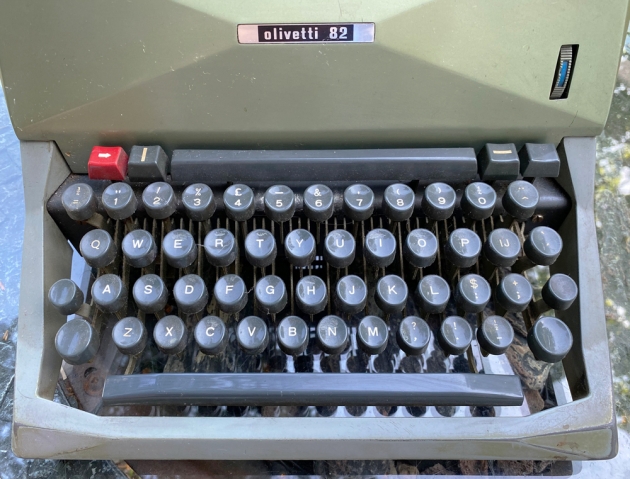 Olivetti "82" from the keyboard...