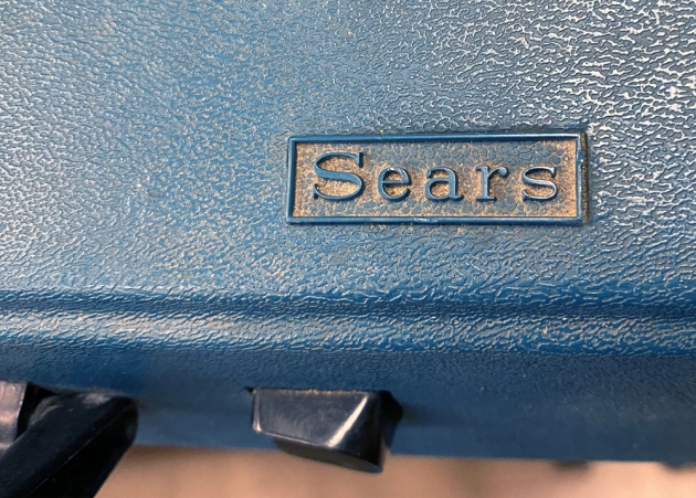 Sears "Malibu" from the cover/travel case... (maker logo detail)