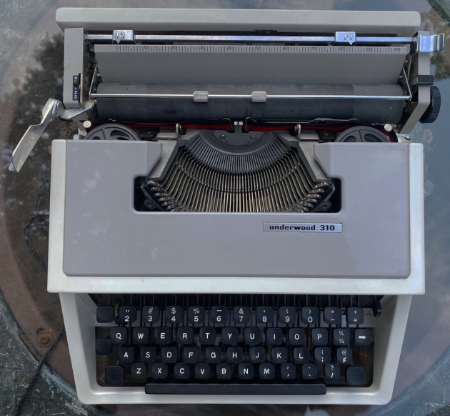 Underwood "310" from the top...