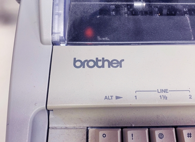 Brother "GX-6750" from the maker logo, left...
