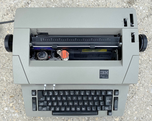 IBM "Personal Typewriter" from the top...