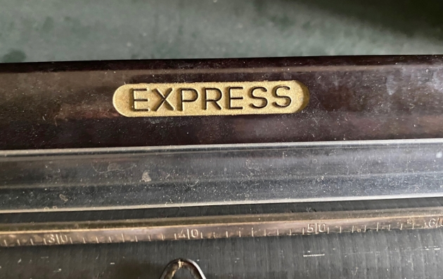 Express "Express" from the maker logo on the top...