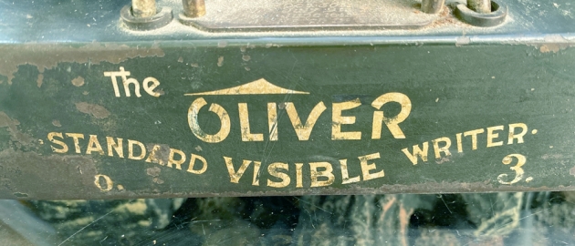 Oliver "3" from the maker logo on the bottom...