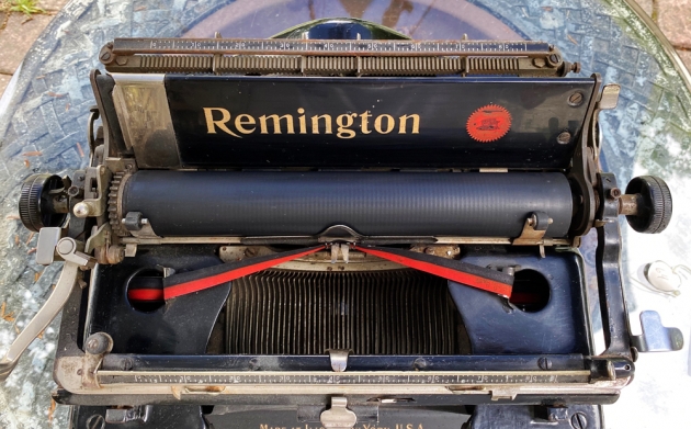 Remington "12" from under the hood...