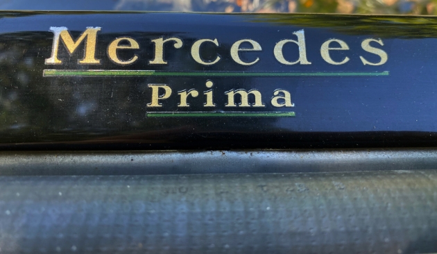 Mercedes "Prima" from the logo on the top...