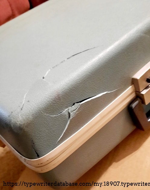 Busted case from poor packing for shipping, but my BF is going to try and repair this one and another busted the exact same way.