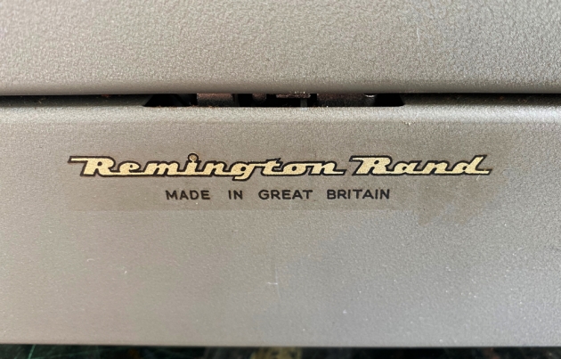 Remington "Quiet-Riter" from the maker logo on the back.....