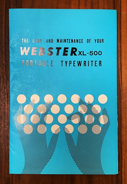 Webster "XL-500" one of the several brochures included...