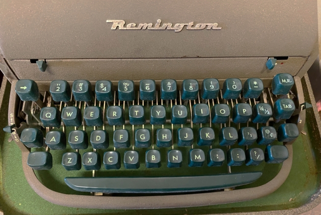 Remington "All-New" from the keyboard...