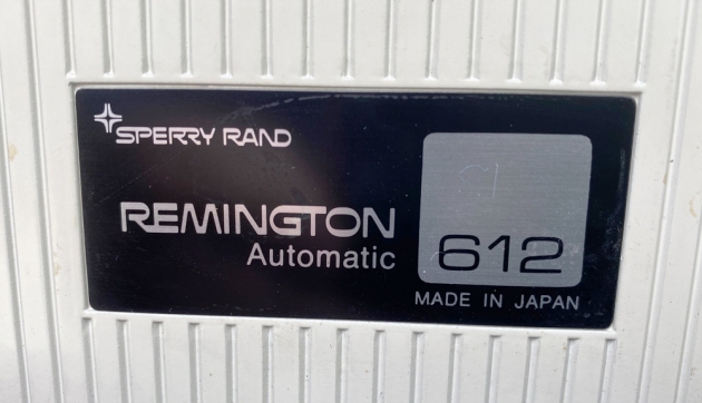 Remington "Automatic 612" from the maker/model logo badge on the back.....