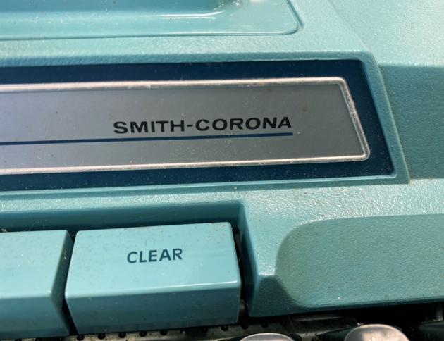 Smith Corona "Coronamatic Coronet XL" from  the maker  logo on the front...