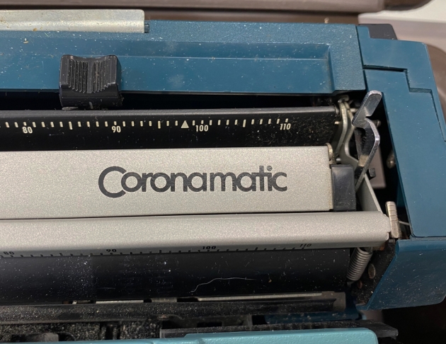 Smith Corona "Coronamatic Coronet XL" from  the model  logo on the top...