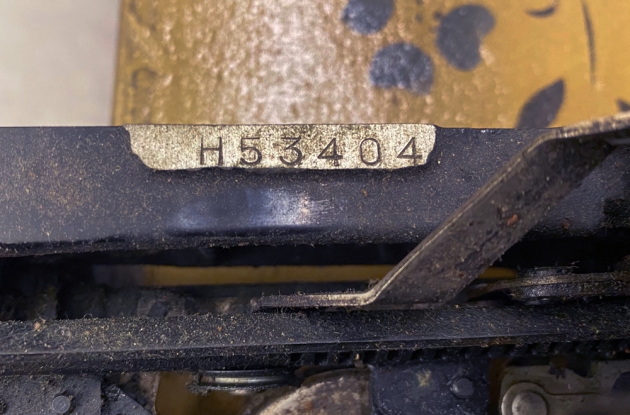 Remington "Noiseless 7"serial number location....