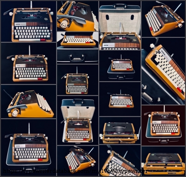 Composite photos of this wonderful typewriter.