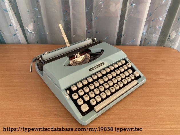 1973 Imperial (Silver-Seiko) 200 on the Typewriter Database