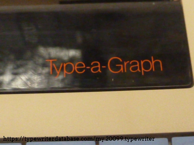 in other countries "Type-o-Graph"