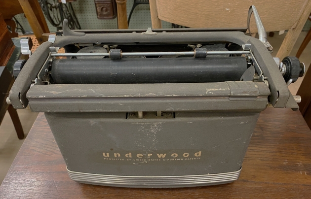 Underwood "SX" from the back...