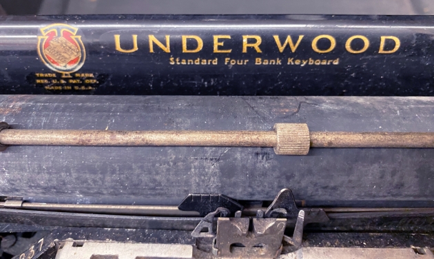 Underwood "Portable 4 Bank" from the logo on the top...