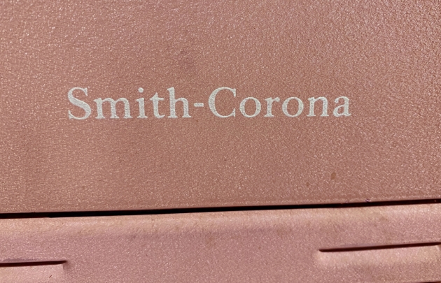 Smith Corona "Silent Super" from the maker logo on the back...