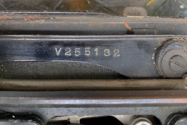Remington "Portable 4" serial number location....