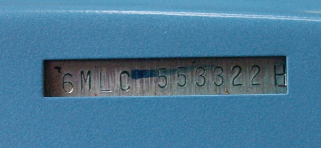 The serial number is on the bottom, so it has no chance to accumulate eraser crumbs.