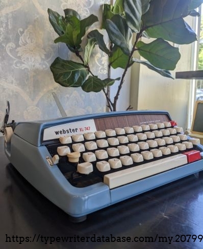 An Underwood shift key installed.