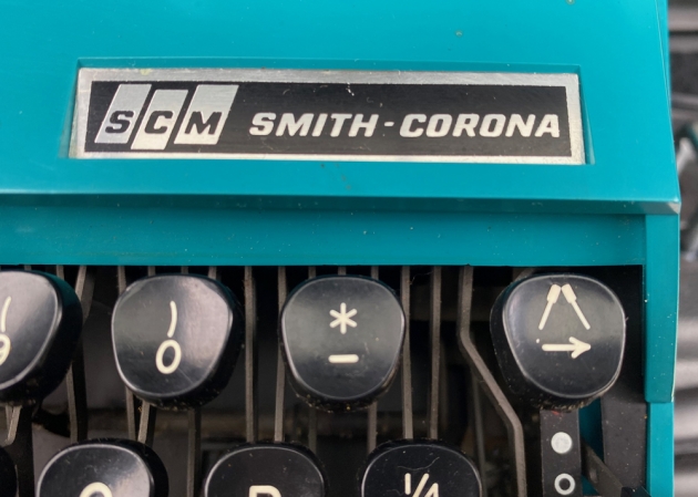 Smith Corona "Super G" from the maker logo on the top...