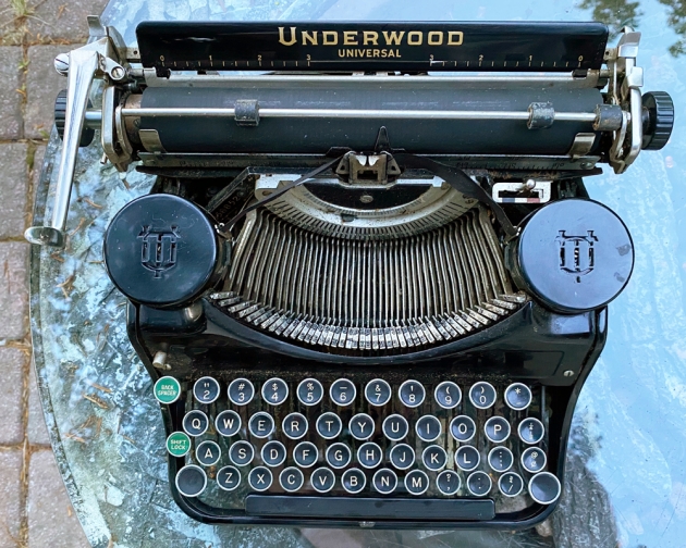 Underwood "Universal"  from the top...