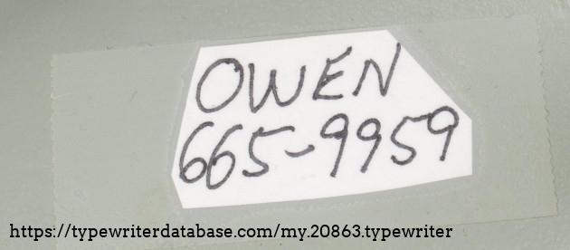 Who is/was Owen?...