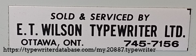 No longer in business, it sold many typewriters of all makes.