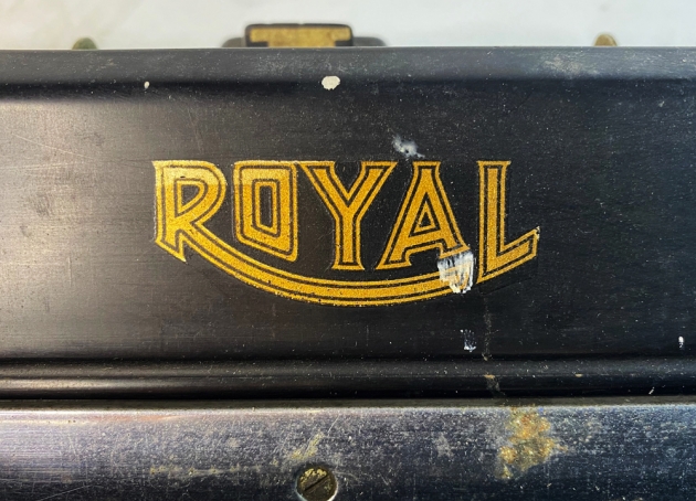 Royal "10" from the logo on the top...