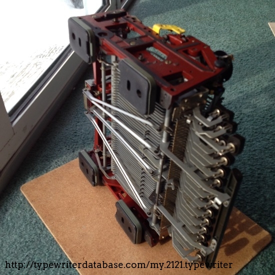 Ever been to the Science Museum in London?  This shot reminds me of the replica they have there of Babbage's Analytical Engine.  Neat, clean actuator levers - but such large feet!