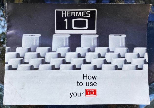 Hermes "10" manual...