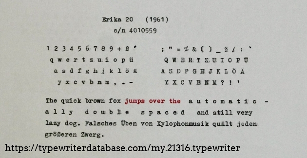 Yes, it is sorted amongst sub-brand, anyway it's still a genuine Erika 20, manufactured in my home town.