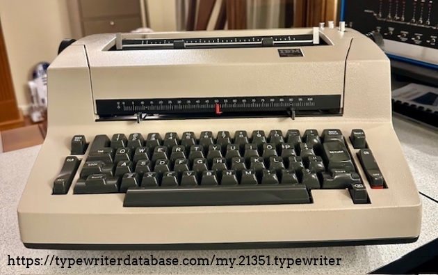 IBM Personal Typewriter - Main Photo