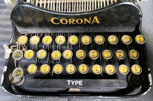 Corona "3" from the keyboard...
