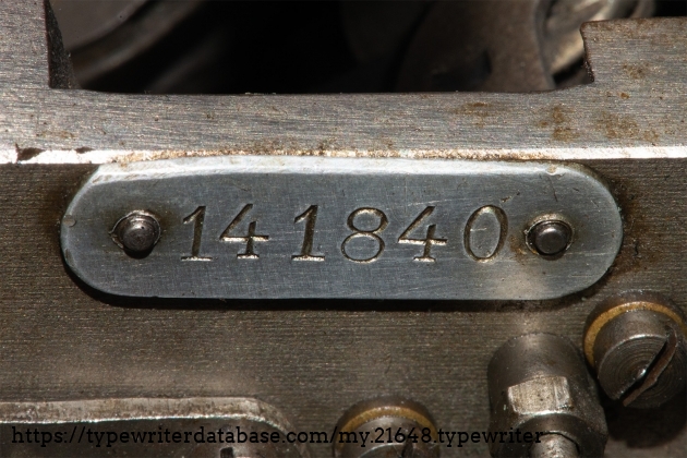 the serial number. The first 2 numbers is the year, 1914.