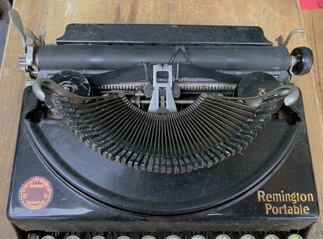 Remington "Portable" from under the hood....