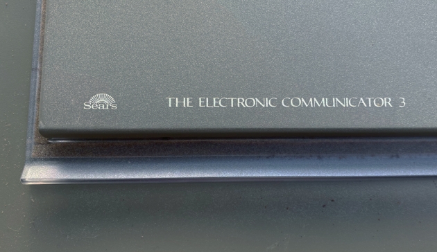Sears "The Electronic Communicator 3" from the maker/model logo above the keyboard...