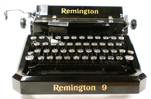 Remington "9 Noiseless" from the front...